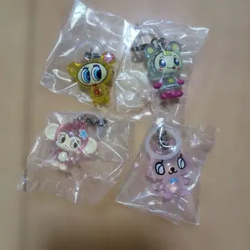 나루미야 캐릭터즈 메지루시 액세서리 4개 묶음 판매 블루베리에
