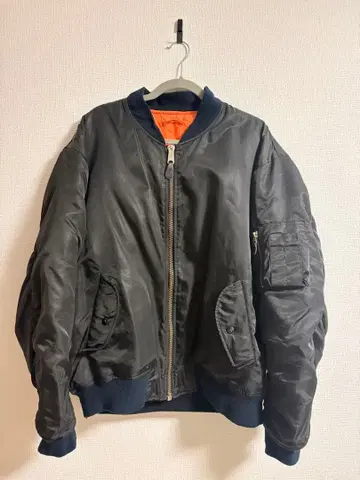 MA-1 플라이트 자켓 블랙 XXL 오버 사이즈