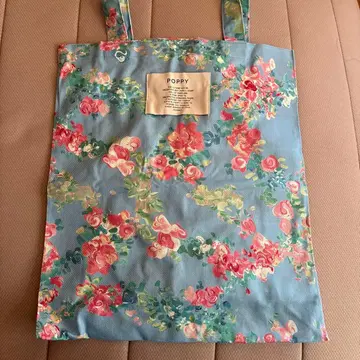 poppy 아사기니뇨 BLOOMING FLOWERS TOTE BAG