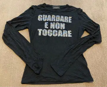 [새상품급] perfect persuasion 블랙 반짝이 T셔츠