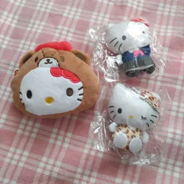 헬로키티 봉제 인형과 마스코트 세트