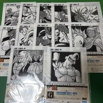 제일복권 드래곤볼 클리어 파일 12장 세트