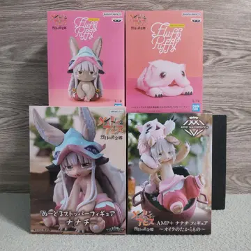 메이드 인 어비스 나나치 미티 피규어 4개 세트 미개봉 새상품