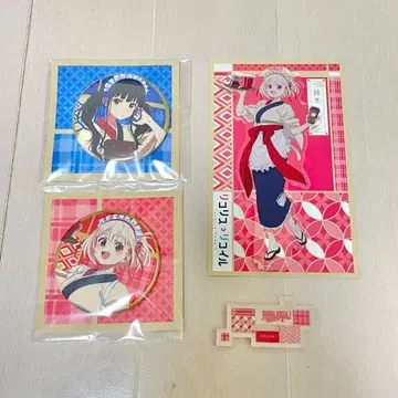 리코리스 리코일 아크릴 스탠드 캔뱃지 이노우에 타키나 니시키기 치사토