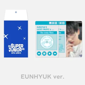 은혁 SUPER JUNIOR 트레이딩 카드