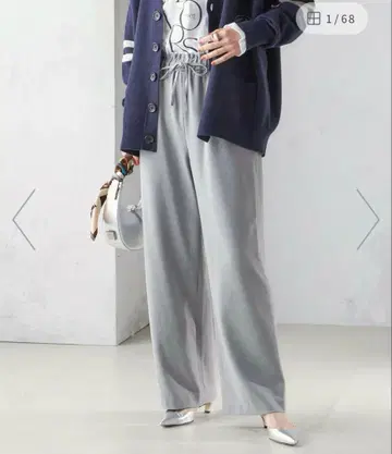 SHIPS 쉽스 양면 기모 드로스트 팬츠 그레이 36