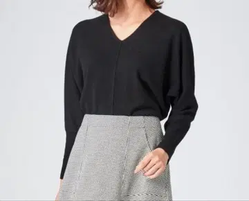 ICB [세탁 가능 캐시미어 혼방] Linda 돌먼 니트