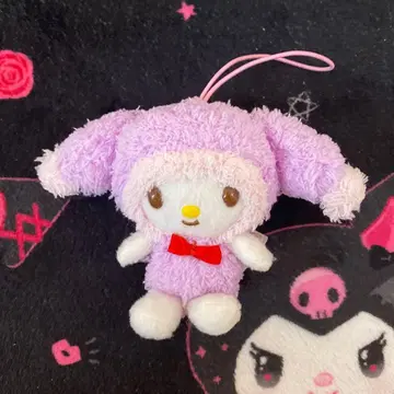 산리오 마이멜로디 여아 스타일 마스코트 스트랩 퍼플 2013