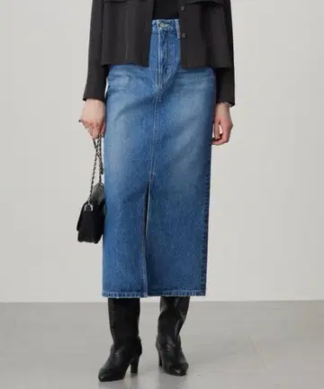 ICB [세탁 가능] 워터 리사이클 데님 스커트