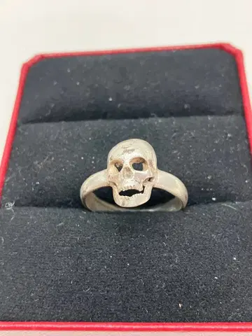 1941's 독일 국방군 장갑 사단 당시 물 실버 스컬 반지