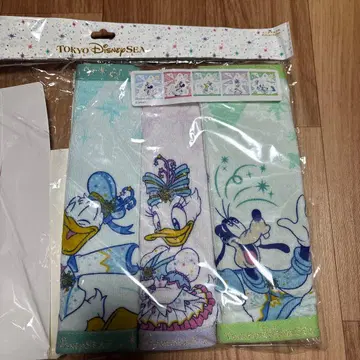 도쿄디즈니씨 20주년 타월 세트