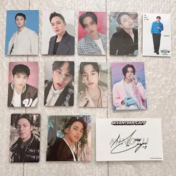 SEVENTEEN 세부치 민규 트레이딩 카드 묶음 판매