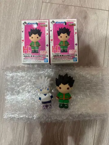 [새상품] 곤&키루아 제일복권 미니 피규어 박스 포함 세트