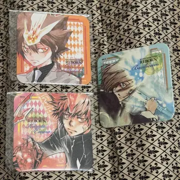 가정교사 히트맨 REBORN! 아트 코스터 3장 세트