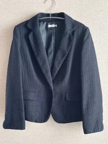 eur3 에우루큐브 트위드 자켓 13호 블랙