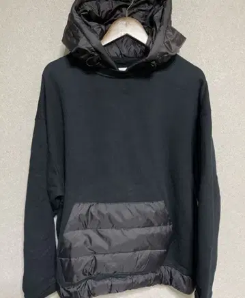 빅 사이즈 HAKUU/하쿠 다운 파카 저널 스탠다드 블랙 XL