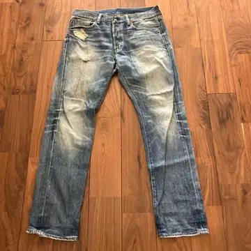 데님 서플라이 슬림 청바지