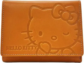 Yubi HELLO KITTY 접이식 지갑 오렌지 헬로키티