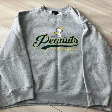 H&M Peanuts 스포츠 웨어 트레이닝복 US XXL 그레이
