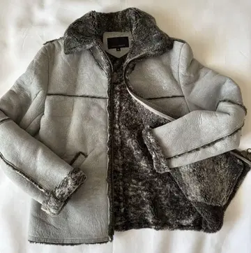 무스탕 숏 자켓