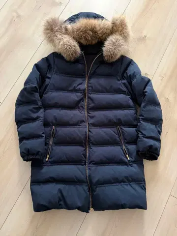 다운 자켓 네이비 블랙 리버서블