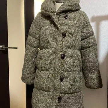 두꺼운 원단 다운 자켓