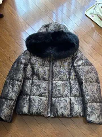 DAMA collection 꽃무늬 다운 자켓