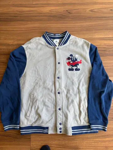 00s 디즈니 바시티 자켓 XL