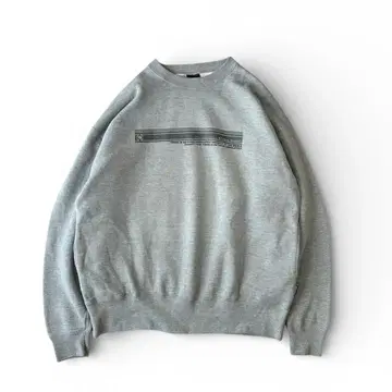 Real Words 풀오버 맨투맨 프린트 L y2k 우라하라