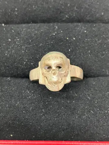 1941's~ 독일 국방군 육군 당시 물건 스컬 반지 빈티지