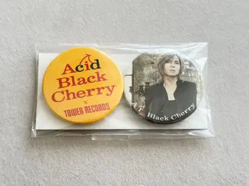 Acid Black Cherry TOWER RECORDS 콜라보 캔뱃지