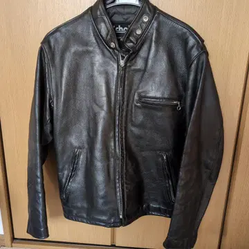 Schott 라이더 자켓 641Q 퀼팅 사이즈 40 블랙