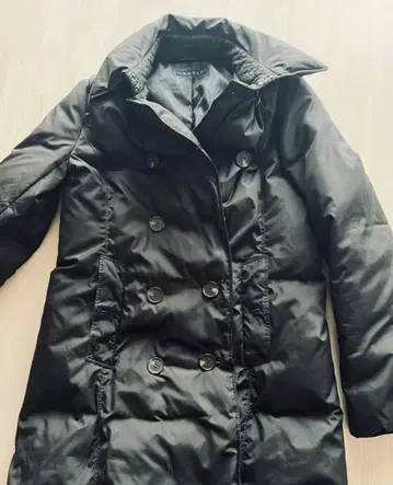 띠어리 블랙 다운 자켓
