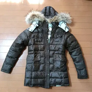 Hula Lani 브라운 다운 자켓 S 리버서블