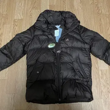 아디다스 블랙 다운 자켓 160 페더