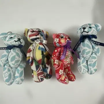 콘래드 도쿄 봉제 인형 4개 세트