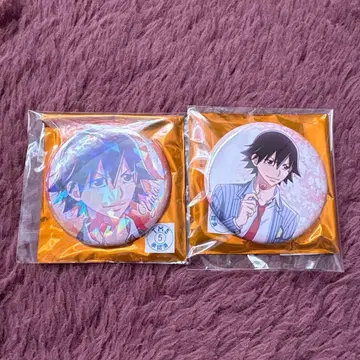 겁쟁이 페달 마키시마 유스케 벚꽃 바람 캔뱃지