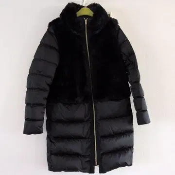 Herno 블랙 다운 코트 44