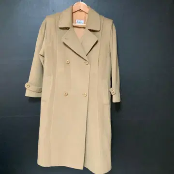 [ 초특가 ] HERNO 베이지 더블 브레스트 롱 코트