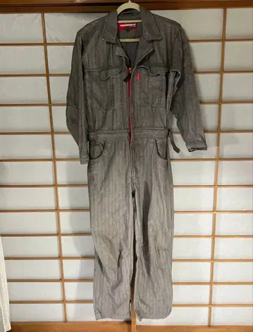 HUMMER 하머 HM3310 스트라이프 패턴 점프슈트