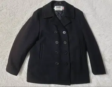 샷 피코트 740N USA제 레어 44사이즈 울 블랙