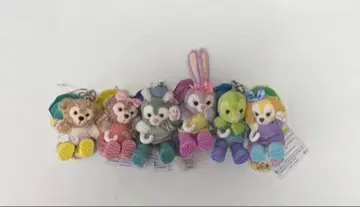 더피&프렌즈 봉제 인형 스트랩 세트