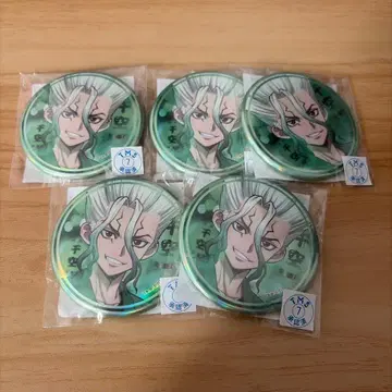 Dr.STONE 최애 복권 여름 축제 이시가미 센쿠 5세트