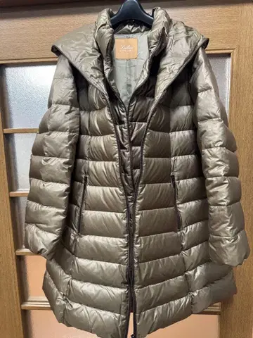 Leidim WHITE LABEL 후드 부착 다운 자켓