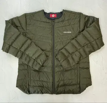 H159 CONVERSE 컨버스 삼바 다운 노카라 자켓