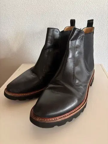 키다리 아저씨 첼시 부츠 블랙 여성용