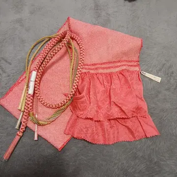 오비 장식 천 허리띠 세트 총 조임 장식 허리띠 후리소데 성인식 결혼식