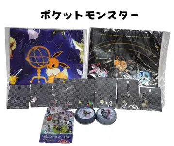 포켓몬스터 스카프, 원형 틴케이스, 지퍼 참