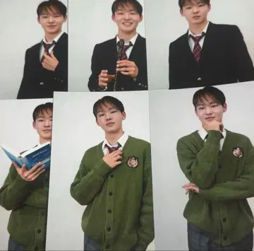 미나데인 다마 남자고등학교 키노시타 유진 6장 세트