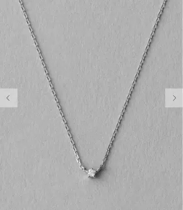 ete 다이아몬드 목걸이 플래티넘